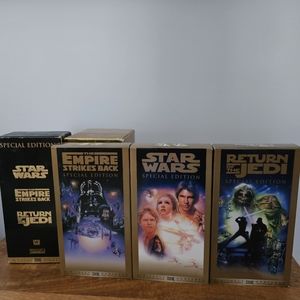 VHS STAR WARS TRILOGY 1997 SPECIAL EDITION BOX SET 20Th Century Fox Video Releas